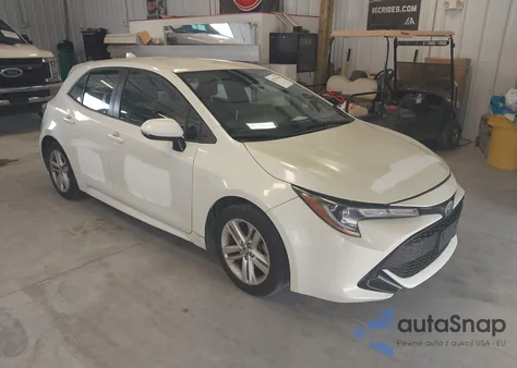 2019 Toyota Corolla Se z USA, uszkodzony, nr VIN JTNK4RBE1K3001357